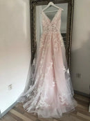 #007 Vestido império decote V rendado