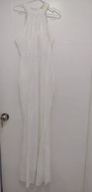 #081 Vestido civil com miçangas