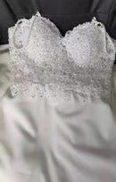 #205 Vestido sereia alcinha