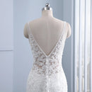 #134 Vestido luxo sereia alcinha