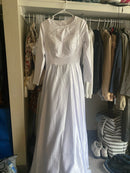 #047 Vestido Evasê Manga Longa