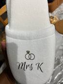 Pantufa personalizada macia