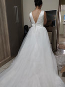 #228 Vestido evasê liso