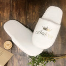 Pantufa personalizada macia