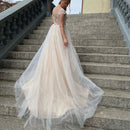 #058 Vestido Império decote em V