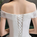 #087 Vestido Princesa Ombro a Ombro Renda