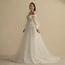 #187 Vestido imperio com dedote e manga bufante