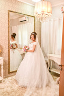 #196 Vestido Princesa vintage com bordados