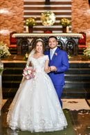 #196 Vestido Princesa vintage com bordados