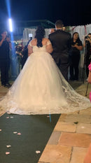 #011 VESTIDO PRINCESA OMBRO A OMBRO