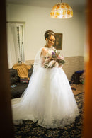 #005 Princesa Princesa Manga Longa com Capa