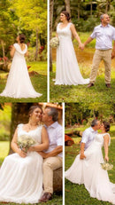 #063 Vestido Reto sem mangas com renda