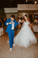 #173 Vestido imperio com renda