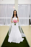 #144 Vestido Semi Sereia sem mangas