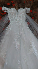 #244 Vestido evasê ombro a ombro