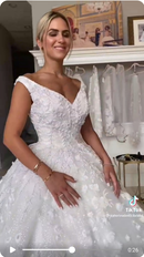 #015 vestido princesa luxo cauda longa (vestido personalizado)