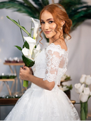 #245 Vestido Princesa Ombro a Ombro 3/4