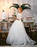 #245 Vestido Princesa Ombro a Ombro 3/4