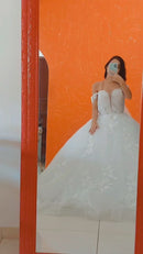 #244 Vestido evasê ombro a ombro