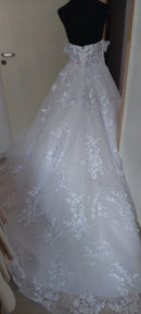 #244 Vestido evasê ombro a ombro