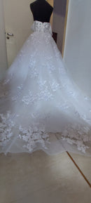 #244 Vestido evasê ombro a ombro