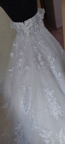 #244 Vestido evasê ombro a ombro