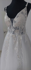 #260 Vestido boho / império alcinha