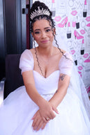 #193 Vestido imperio liso