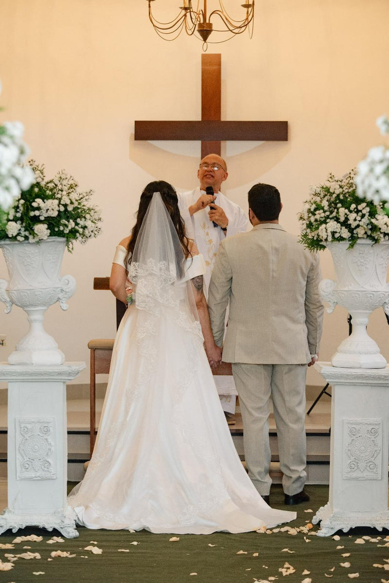 #021 Vestido Evasê Ombro a Ombro liso