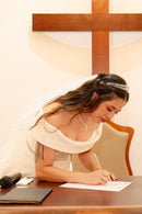 #021 Vestido Evasê Ombro a Ombro liso