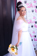 #193 Vestido imperio liso