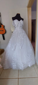 #244 Vestido evasê ombro a ombro