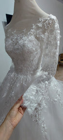 #022 Vestido princesa com renda