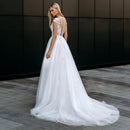 #033 VESTIDO DE NOIVA BOHO COM ILUSION