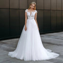 #033 VESTIDO DE NOIVA BOHO COM ILUSION