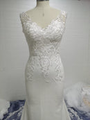 #044 Vestido Sereia alcinha e renda