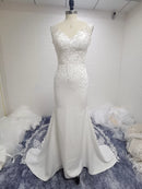 #044 Vestido Sereia alcinha e renda