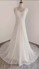 #063 Vestido Reto sem mangas com renda