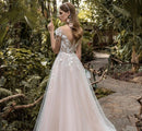 #249 Vestido império/ boho romântico ombro a ombro