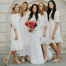 #128 Vestido Sereia Manga Longa