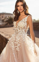 #155 Vestido império floral