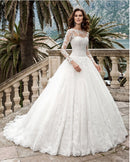 #212 Vestido Princesa Manga Longa