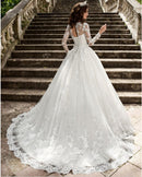 #212 Vestido Princesa Manga Longa
