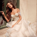#163 Vestido princesa com camadas