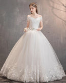 Vestido princesa ombro a ombro