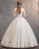 Vestido princesa ombro a ombro