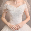 Vestido princesa ombro a ombro