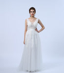 #117 Vestido Império com Renda