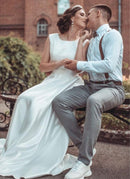 #002 Vestido Império liso