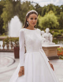 #047 Vestido Evasê Manga Longa